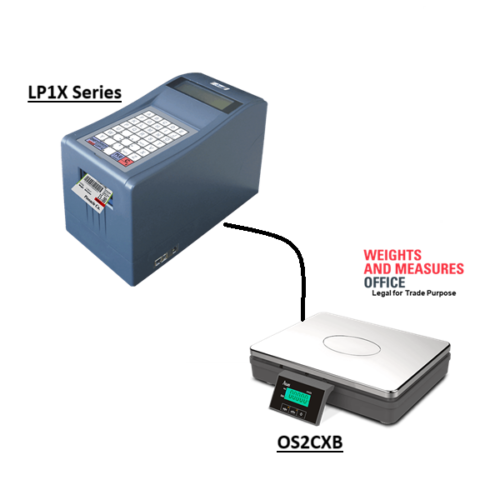 ACLAS LP1X Barcode Label Printer (OIML)